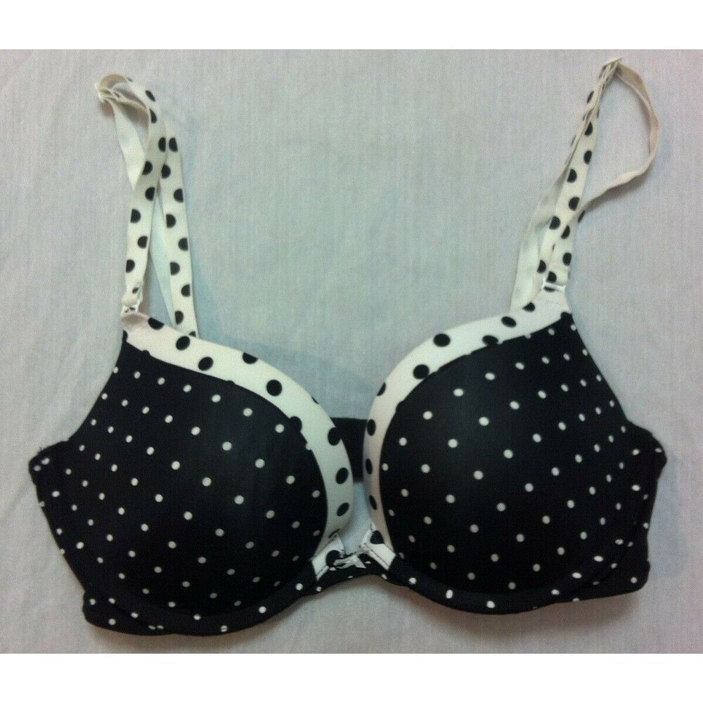 VICTORIA SECRET PINK CAMPUS PUSH UP  WOMENS UNDERWIRE BRA SIZE 32C